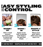 Bed Head By TIGI Manipulator Matte Hair Wax Paste with Strong Hold 57g