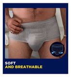 Tena Men Active Fit Incontinence Pants Normal Grey Size Large/XL 8 Pack