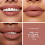 bareMinerals Mineralist Comfort Matte Lucky Lipstick