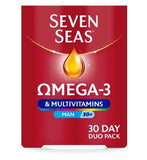 Seven Seas Omega 3 & Multivitamins Man 50+, 30 Day Duo Pack