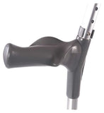 NRS Healthcare Double Adjustable Crutches with Comfy Handle, Medium - Pair