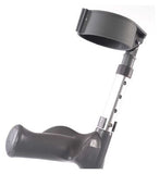 NRS Healthcare Double Adjustable Crutches with Comfy Handle, Medium - Pair