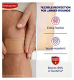 Elastoplast Flexible XL Fabric Plasters, 10 Pack