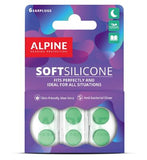 Alpine Soft Silicone Earplugs 3 Pairs