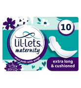 Lil-Lets Maxi Maternity Pads with Wings - 10 pack
