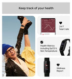 Fitbit Inspire 3 Health & Fitness Tracker Midnight Zen