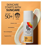P20 Sensitive Face SPF50+ Suncream 50g