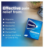 Panadol Advance 500mg Paracetamol - 16 Tablets