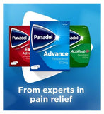 Panadol Advance 500mg Paracetamol - 16 Tablets