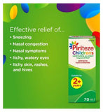 Piriteze Allergy Relief Syrup - 70ml