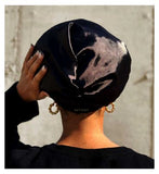 Pattern Satin Cap
