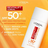 L'Oréal Revitalift Clinical SPF50+ Invisible UV Fluid