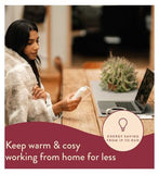 Dreamland Intelliheat Faux Fur Warming Throw - Alaskan Husky