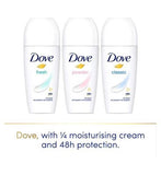Dove Women Antiperspirant Deodorant Roll On Powder 50ml