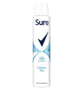 Sure Women Antiperspirant Aerosol Cotton Dry 200 ml