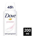 Dove Powder with ¼ moisturising cream Anti-perspirant Deodorant Spray for 48 hours of protection 200ml