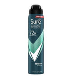 Sure Men Nonstop Protection Anti-Perspirant Aerosol Sensitive 250ml