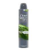 Dove Men+Care Advanced Extra Fresh 72hr Anti-Perspirant Deodorant with Triple Action Sweat & Odour Protection Technology 200ml