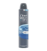 Dove Men+Care Advanced Clean Comfort 72hr Anti-Perspirant Deodorant with Triple Action Sweat & Odour Protection Technology 200ml