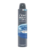 Dove Men+Care Advanced Clean Comfort 72hr Anti-Perspirant Deodorant with Triple Action Sweat & Odour Protection Technology 200ml