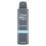Dove Men+Care Classic Antiperspirant Deodorant Aerosol 150ml
