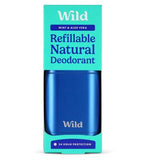 Wild Men's Aqua Case and Mint & Aloe Vera Deodorant Refill