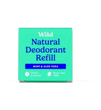 Wild Men's Mint & Aloe Vera Deodorant Refill 40g
