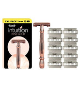 Wilkinson Sword Intuition Rose Gold Handle & 10 Refills