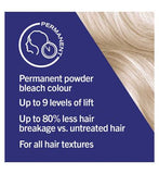 Schwarzkopf LIVE Powder Bleach Bold Blonde Permanent Hair Colour 00P