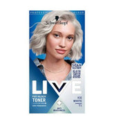 Schwarzkopf LIVE Ice White Hair Toner Post Bleach Semi-Permanent T1