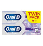 Oral-B 3D White Luxe Perfection Toothpaste Duo Pack 2 x 75ml<br/>