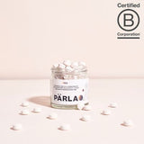 PÄRLA PRO High Gloss Whitening Sensitive Toothpaste Tabs for Remineralisation with Vitamin B12 - 62 Tabs