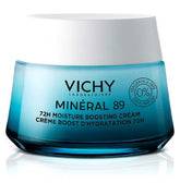 Vichy Minéral 89 72H Moisture Boosting Cream, Fragrance-Free Face Moisturiser, 50ml