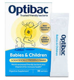 Optibac Babies & Children Gut Supplement - 30 Sachets
