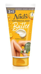 Nad's Natural Hair Removal Body Butter 3 in 1 150ml