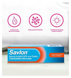 Savlon Burns & Scalds 0.25% w/v Cream - 30g