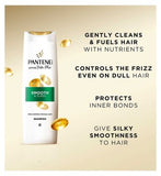 Pantene Pro-V Smooth & Sleek Shampoo, For Dull & Frizzy Hair, 500ML