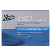 Boots Fungal Nail Once Weekly Treatment 5% w/v Medicated Nail Lacquer - 3ml