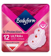 Bodyform Cour-V Ultra Normal Sanitary Towels Wings 12 pack