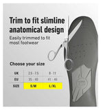 Neo G NeoThotics Pro-Flex Full Length Slimline Insoles L/XL Pair - size 8 - 11
