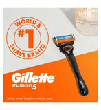 Gillette Fusion5 Razor for Men, 1 Gillette Razor, 10 Blade Refills<br/>