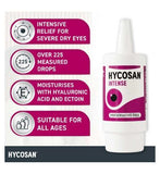 Hycosan Intense - Eye Drops with Hyaluronic Acid and Ectoin - Instant Relief for Itchy, Burning Sensation and Severe Dry Eye