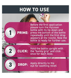 Hycosan Intense - Eye Drops with Hyaluronic Acid and Ectoin - Instant Relief for Itchy, Burning Sensation and Severe Dry Eye