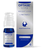 Optase Life Bright Eyes - Brightening Eye Drops for Irritated, Red and Tired Eyes - 10ml