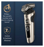 Philips S9000 Prestige Wet & Dry Electric Shaver with Pop-up Trimmer, Beard Styler, Nose Trimmer & Accessories – SP9883/35