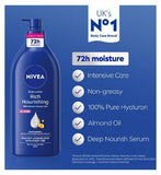 NIVEA Rich Nourishing Body Lotion for Dry Skin 625ml