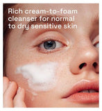 Cetaphil Hydrating Foaming Cream Cleanser for Normal to Dry Sensitive Skin 473ml