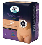 Boots Staydry Underwear Peach - Large - 10 pairs