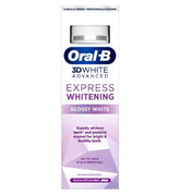 Oral-B 3DWhite Advanced Express Whitening Glossy White Toothpaste 75ml