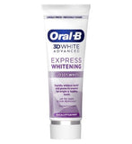Oral-B 3DWhite Advanced Express Whitening Glossy White Toothpaste 75ml